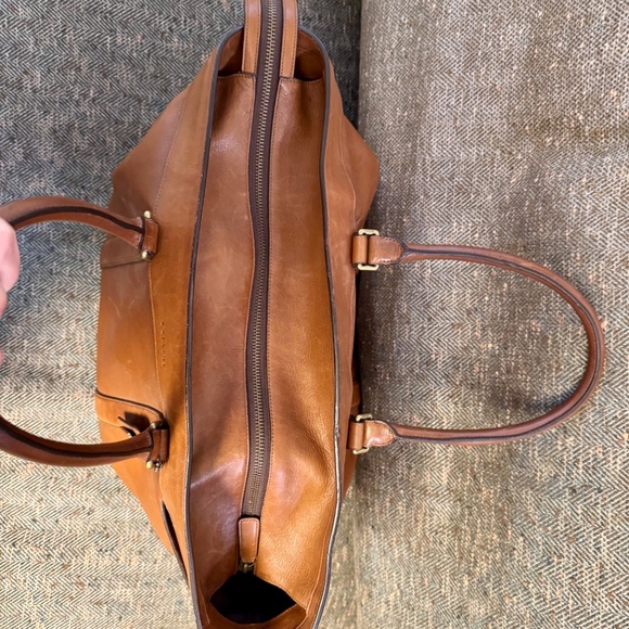 COACH MBK Weekend Tote, Lighter Brown Leather (Authentic Pre-Owned) - Picture 3 of 12